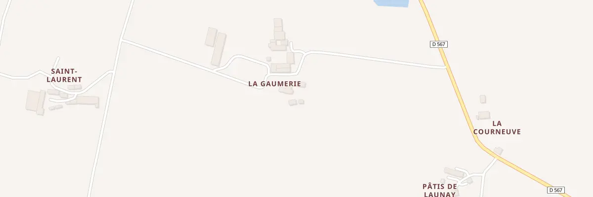 Plan du 3 La Gaumerie à Juvigné