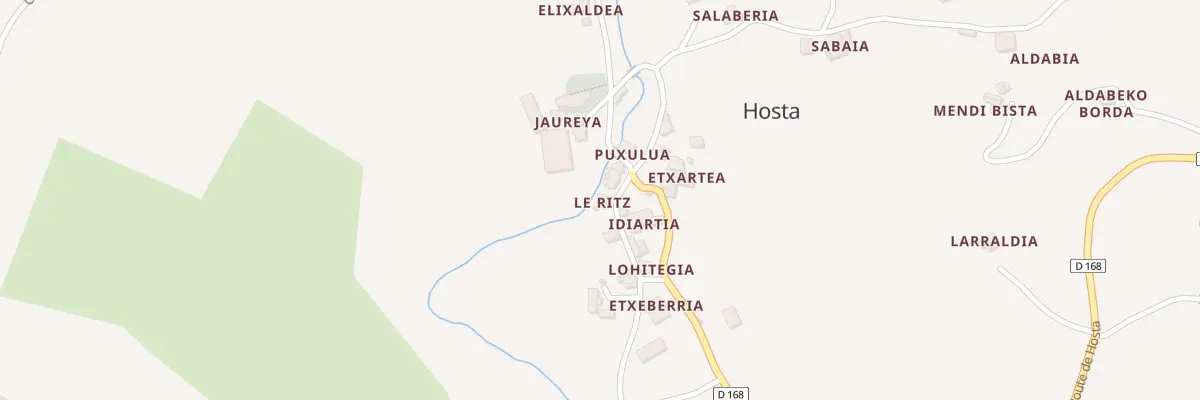 Plan du 42 Che d’Eskola à Hosta
