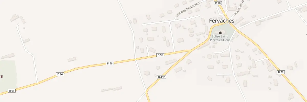 Plan du 8 Rue de la Manse - Fervaches à Tessy-Bocage