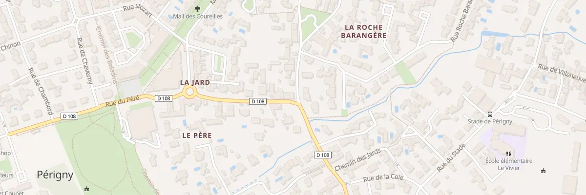 Plan du 71 Rue du Péré à Périgny