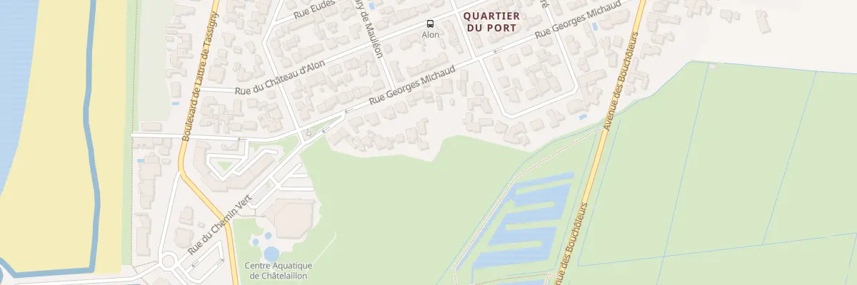 Plan du 20Q Rue Georges Michaud à Châtelaillon-Plage