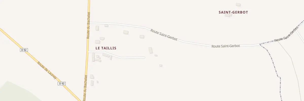 Plan du 5195E Les Taillis à La Meauffe
