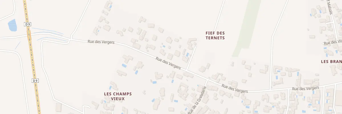 Plan du 38 Rue des Vergers à Dompierre-sur-Mer
