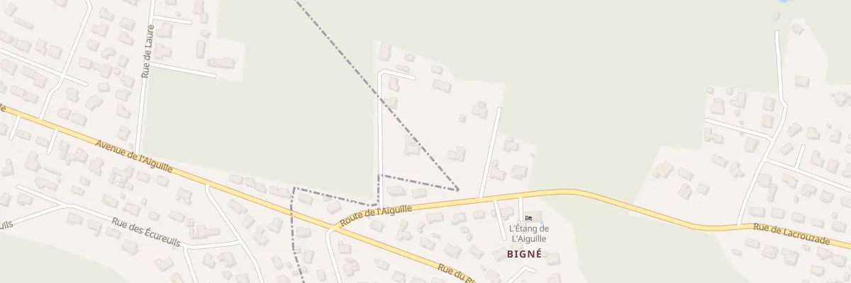 Plan du 5 Rte de l’Aiguille à Oeyreluy