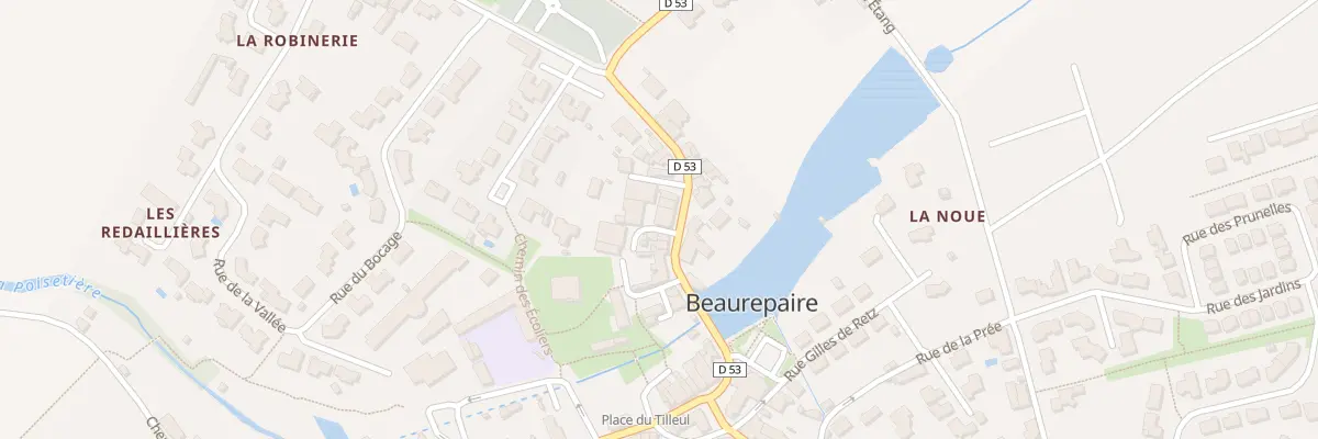 Plan du 15 Rue des Mauges à Beaurepaire