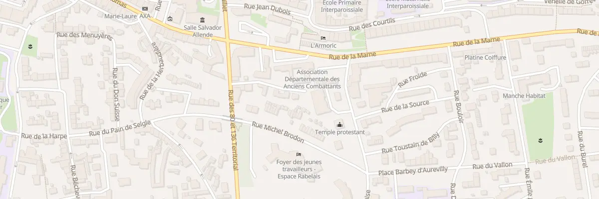 Plan du 4B Rue de la Fontaine Venise à Saint-Lô