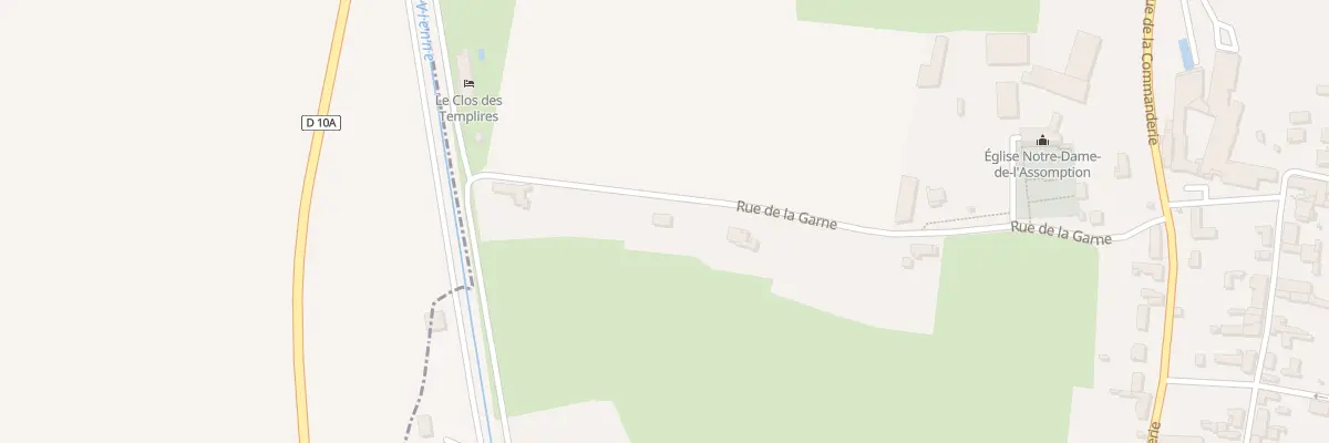Plan du 5 Rue de la garne à Puyravault