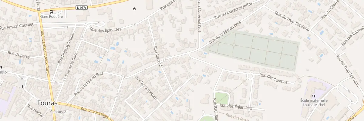 Plan du 51 Rue de la Fee du Bois à Fouras