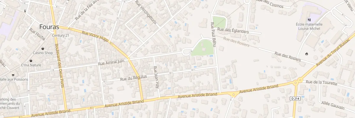 Plan du 79 Rue Amiral Juin à Fouras
