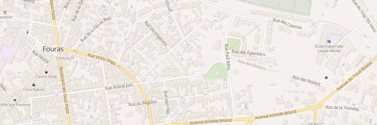 Plan du 66 Rue Amiral Juin à Fouras