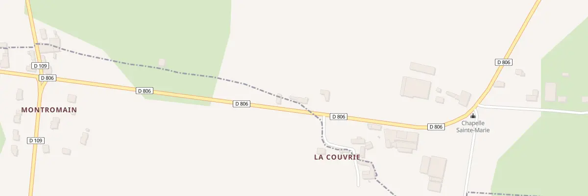 Plan du 48 La Couvrie au Loroux