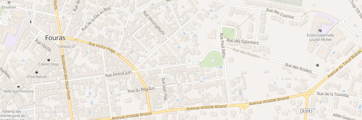 Plan du 64 Rue Amiral Juin à Fouras