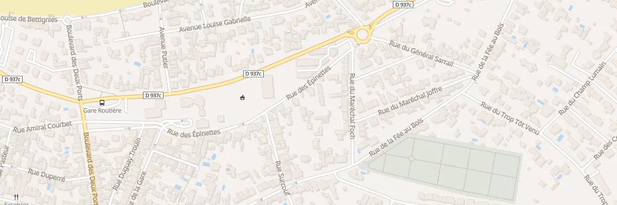 Plan du 35 Rue des Epinettes à Fouras