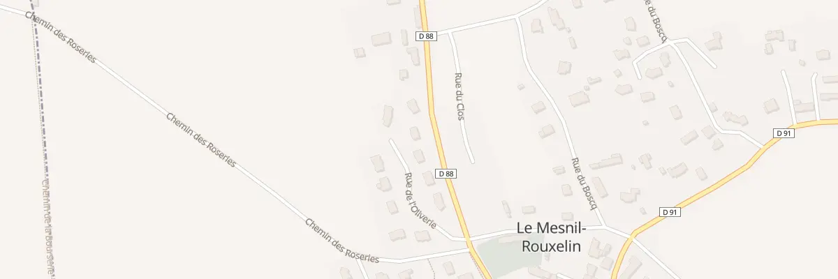 Plan du 65 Rue de l’Oliverie au Mesnil-Rouxelin