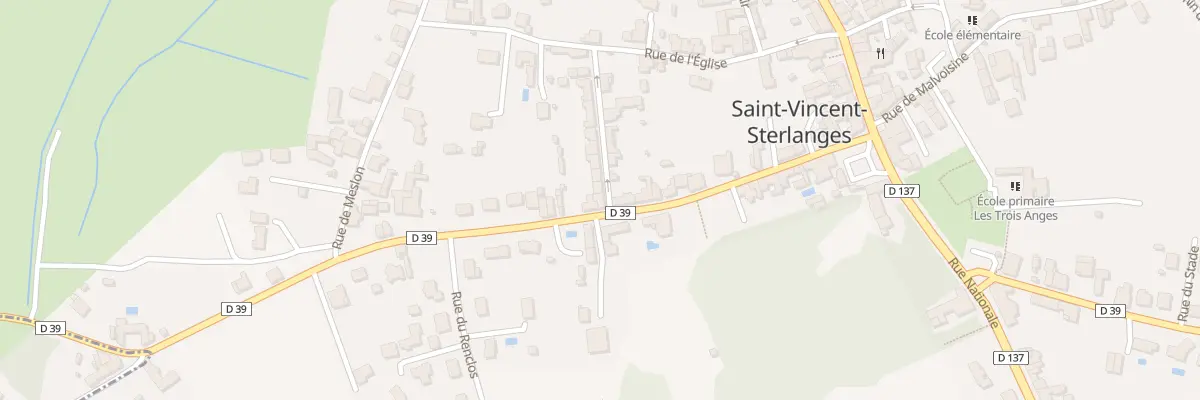 Plan du 1 Rue guinot à Saint-Vincent-Sterlanges