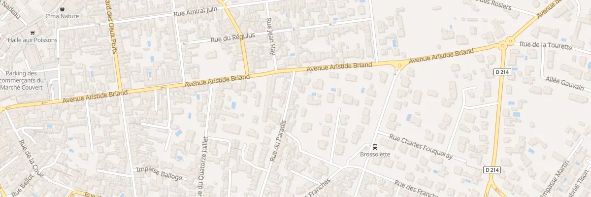 Plan du 37 Rue du Paradis à Fouras