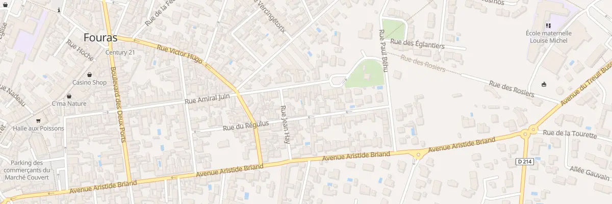 Plan du 71 Rue Amiral Juin à Fouras