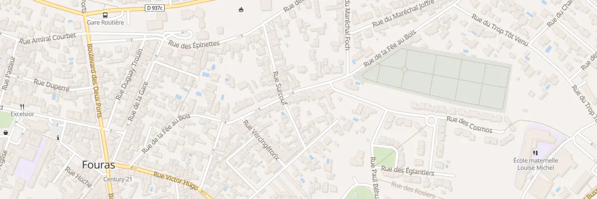 Plan du 45 Rue de la Fee du Bois à Fouras