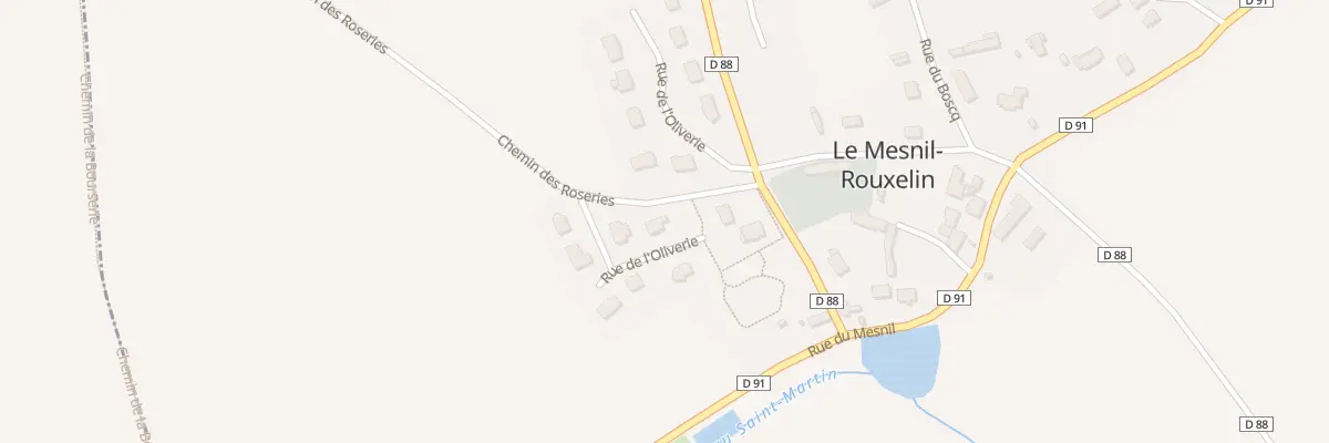 Plan du 5 Rue de l’Oliverie au Mesnil-Rouxelin