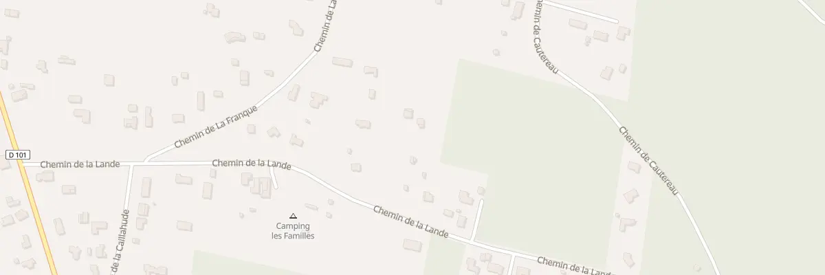 Plan du 16 Che de La Lande à Grayan-et-l’Hôpital