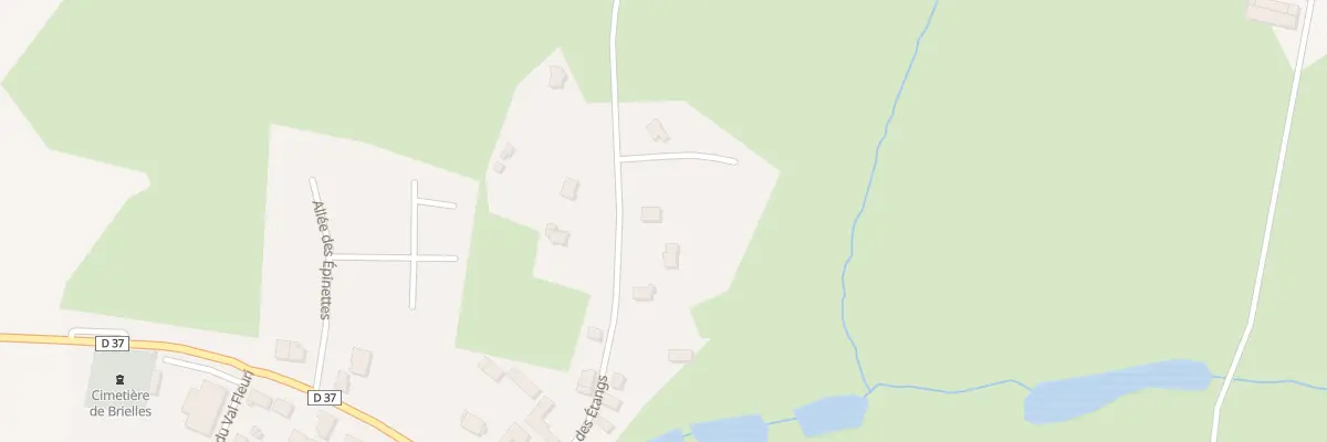Plan du 5245 Le Perray à Brielles