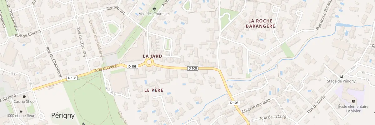 Plan du 61A Rue du Péré à Périgny