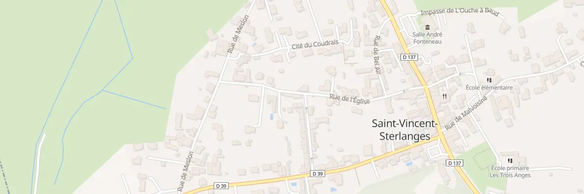 Plan du 17 Rue guinot à Saint-Vincent-Sterlanges