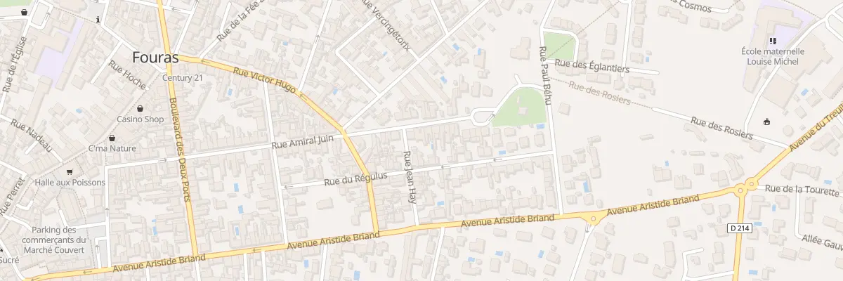 Plan du 65 Rue Amiral Juin à Fouras