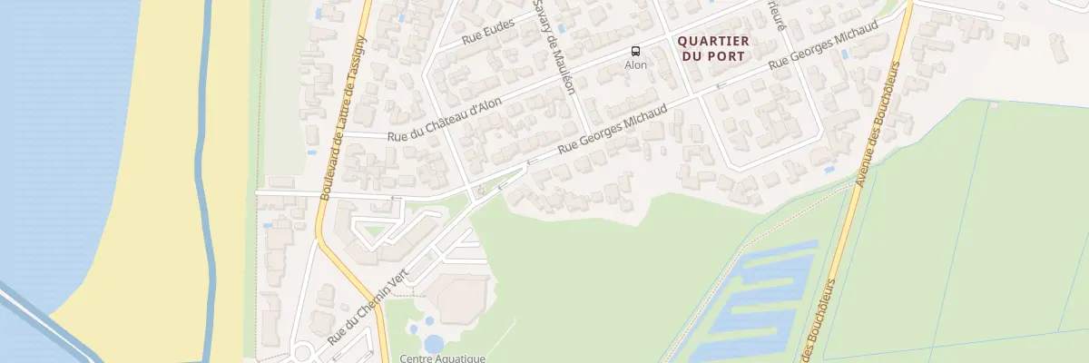 Plan du 14 Rue Georges Michaud à Châtelaillon-Plage