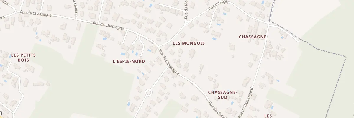 Plan du 49B Rue de Chassagne à Étaules