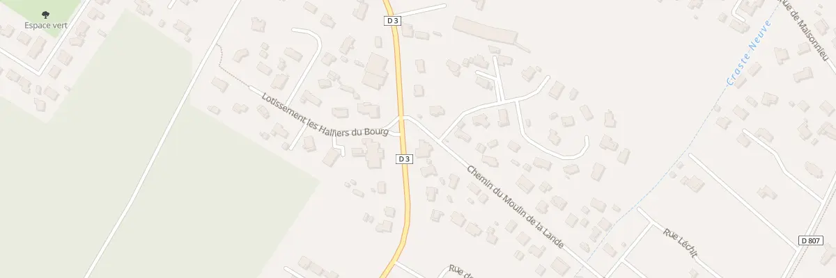 Plan du 35 Av du Bassin d’Arcachon au Porge