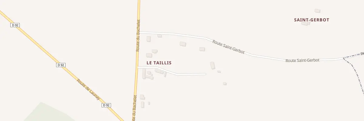 Plan du 5195C Les Taillis à La Meauffe
