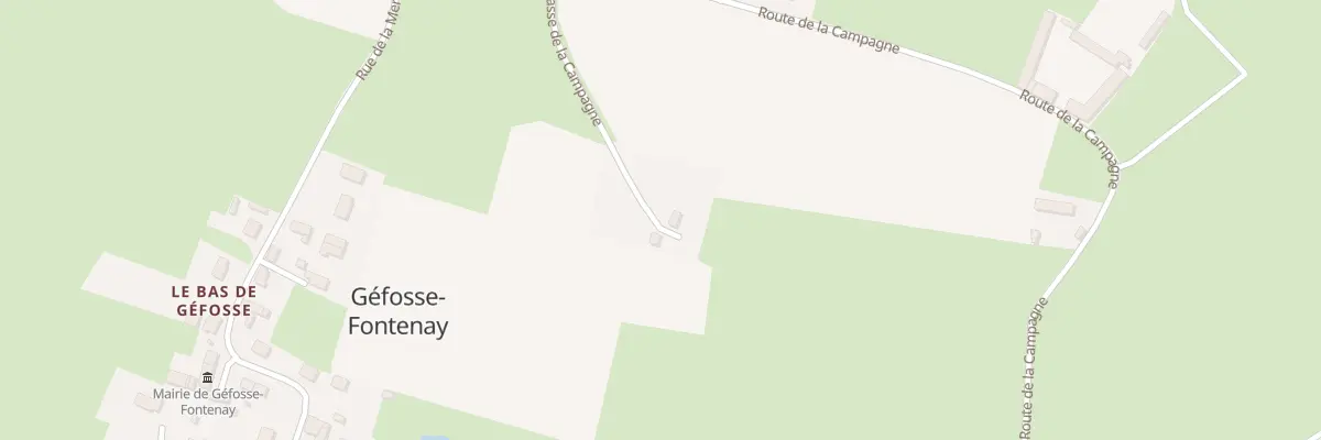 Plan du 1 Imp de la Campagne à Géfosse-Fontenay