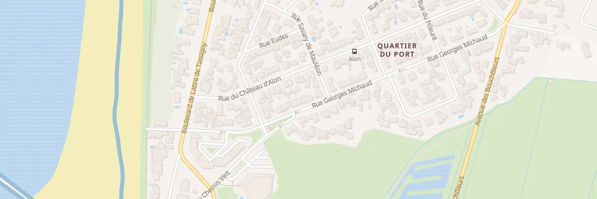Plan du 23 Rue Georges Michaud à Châtelaillon-Plage