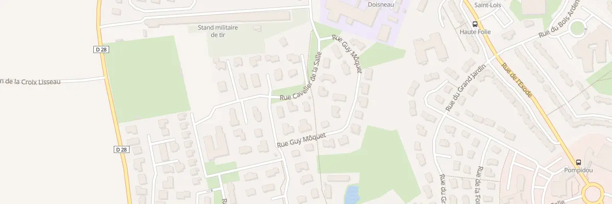 Plan du 331 Rue Cavelier de la Salle à Saint-Clair-sur-l’Elle