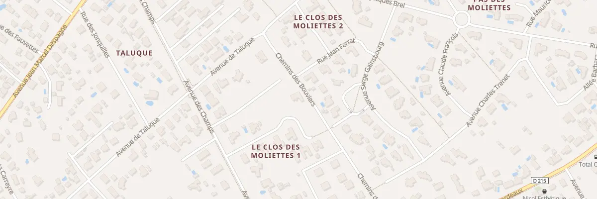 Plan du 5 Rue Alexander Fleming à Andernos-les-Bains