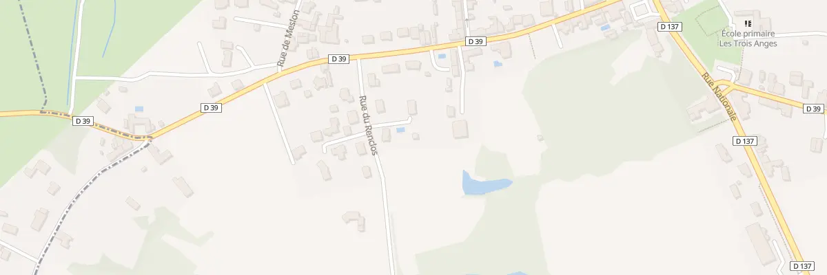 Plan du 7 Rue du renclos à Saint-Vincent-Sterlanges
