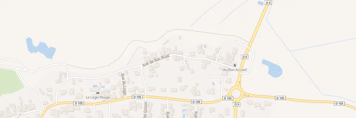 Plan du 14B Rue du Bas Bizet à Charron