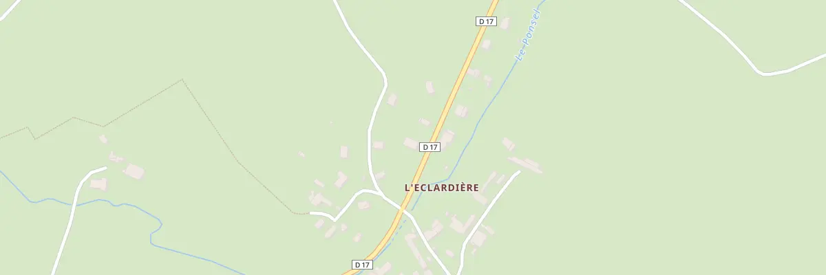 Plan du 23 L’Éclardière à La Chapelle-Fleurigné
