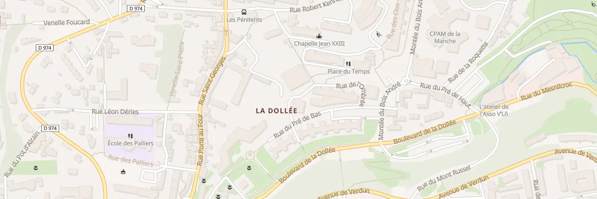 Plan du 30 Rue de l’Ombrée à Saint-Lô
