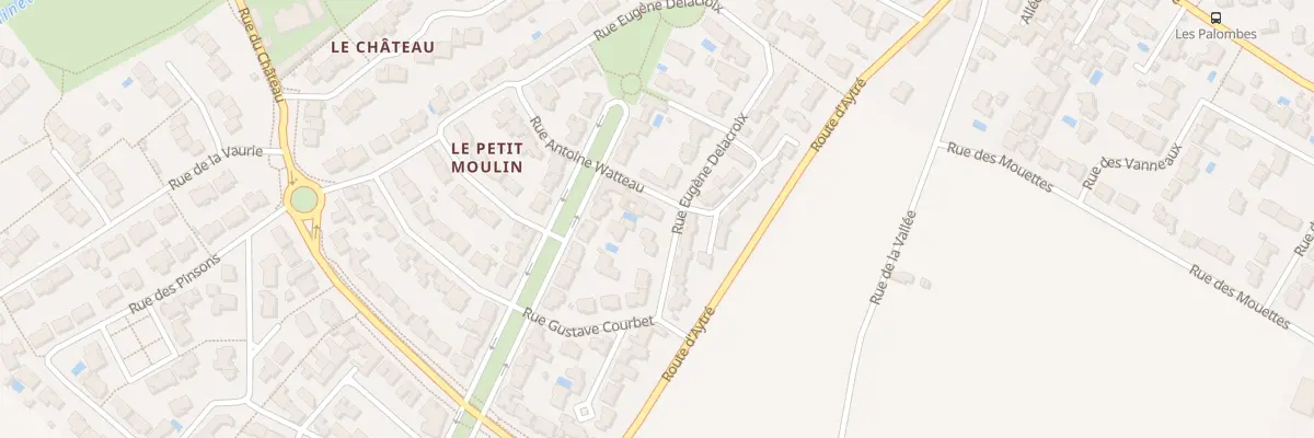 Plan du 14 Rue Antoine Watteau à Périgny