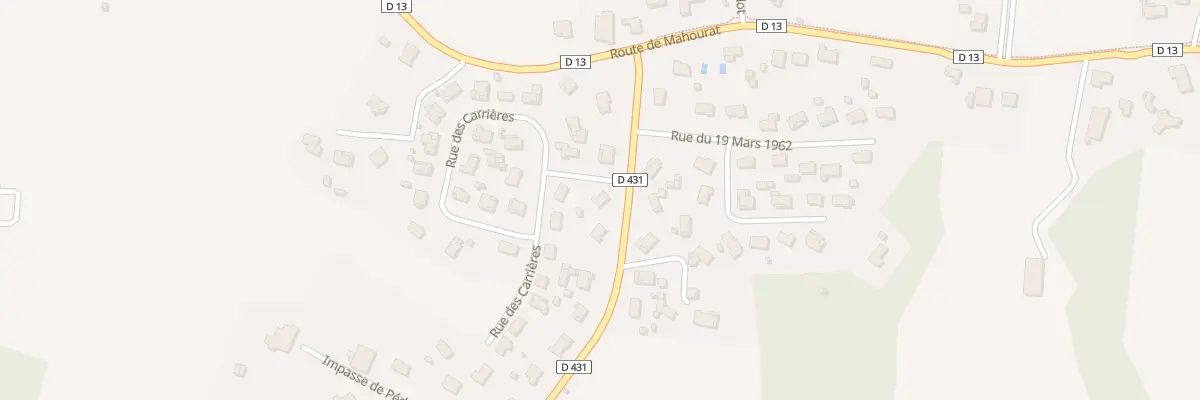 Plan du 52 Rue des Carrières à Heugas