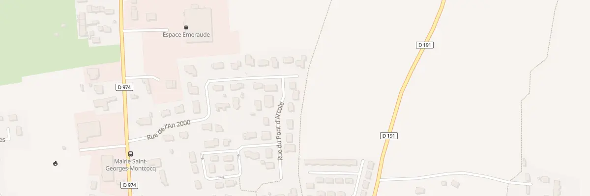Plan du 25 Rue du Pont d’Arcole à Saint-Georges-Montcocq