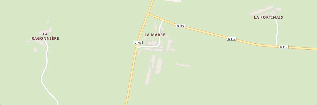 Plan du 70 La Marre au Loroux