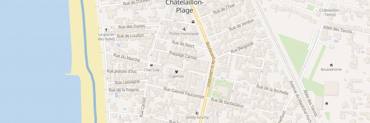 Plan du 41 Rue du Marché à Châtelaillon-Plage