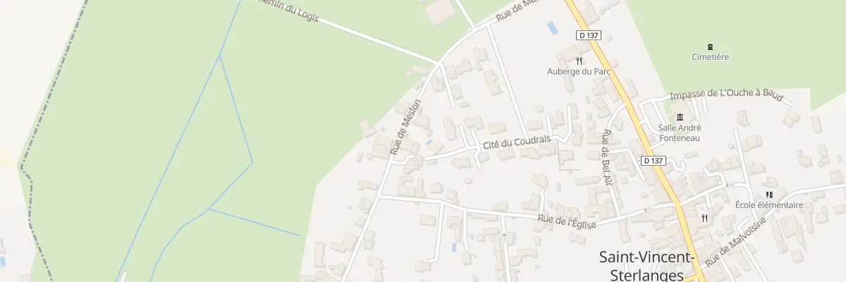 Plan du 17 Rue de meslon à Saint-Vincent-Sterlanges