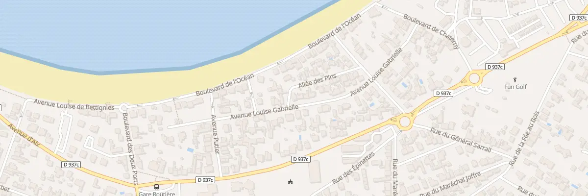 Plan du 30 Av Louise Gabrielle à Fouras