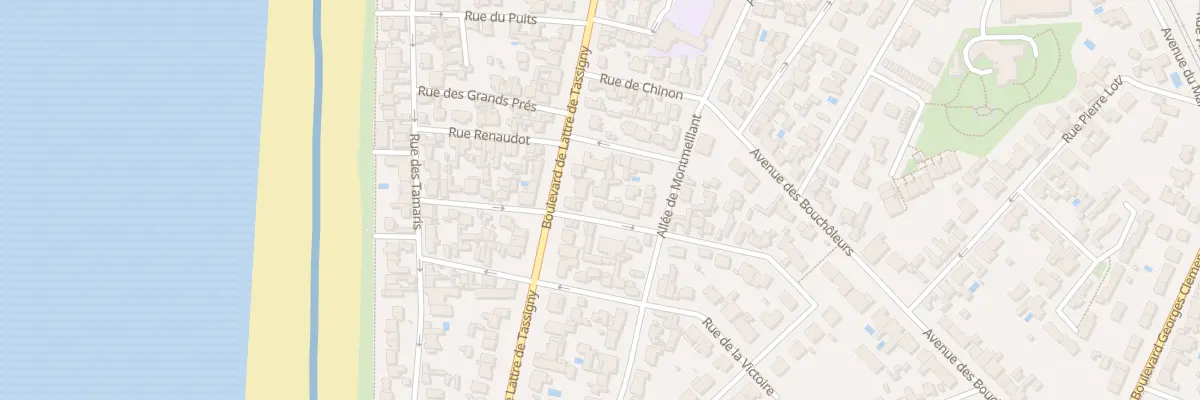 Plan du 5 Rue Michel Barillaud à Châtelaillon-Plage