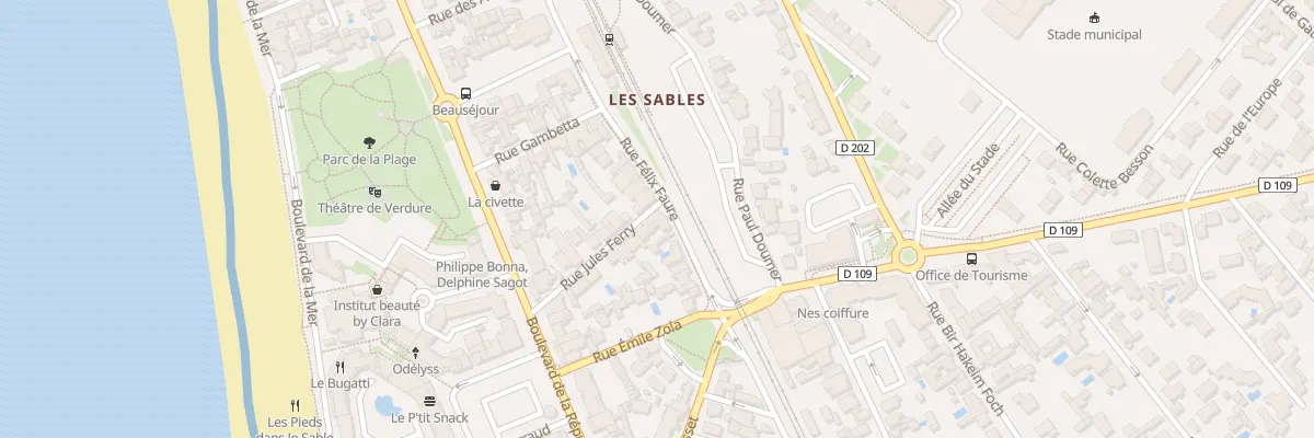 Plan du 18 Rue Jules Ferry à Châtelaillon-Plage