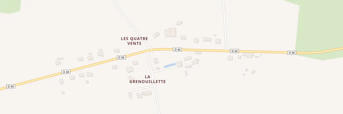 Plan du 27 La Grenouillette à La Chapelle-Erbrée